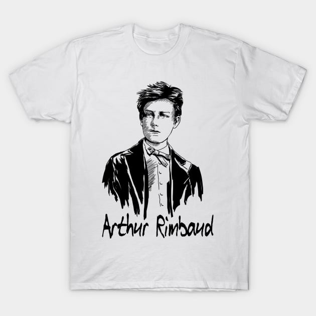Rimbaud T-Shirt by HelenaCooper